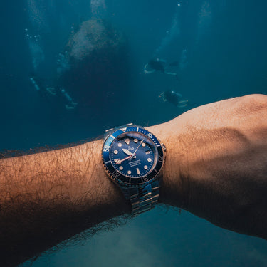 Ratio FreeDiver Sapphire Stainless Steel Blue Dial Automatic RTF043 200M Men's Watch - Ratiowatches